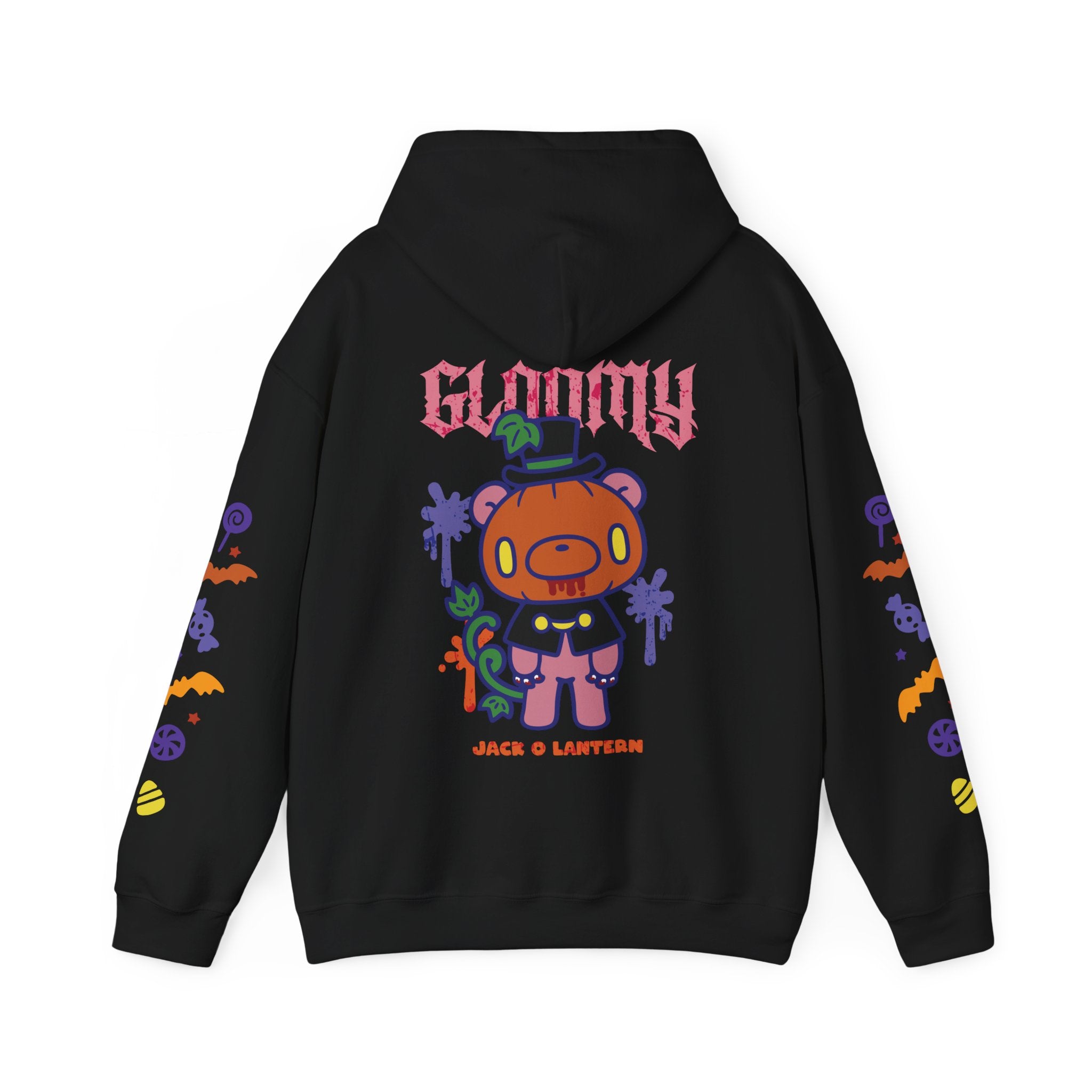 Halloween Jack O lantern Gloomy Bear Hoodie